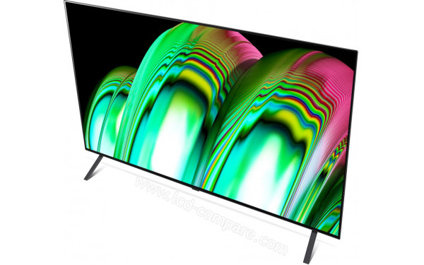 LG OLED48A2 - Vue en plong&eacute;e