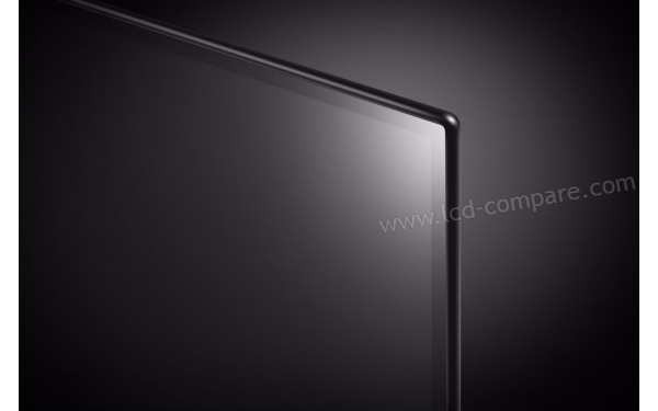 LG OLED48B4 - Zoom sur le coin sup&eacute;rieur droit