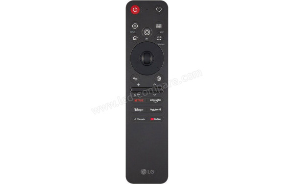 LG OLED48B6 - T&eacute;l&eacute;commande