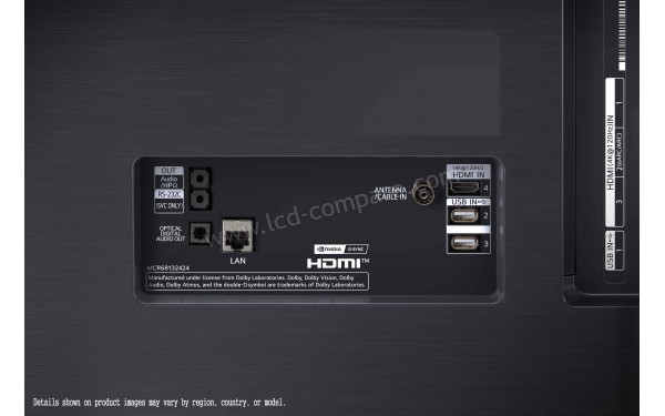 LG OLED48C11LB - Connectiques
