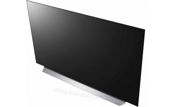 LG OLED48C1 Blanc - Vue en plong&eacute;e