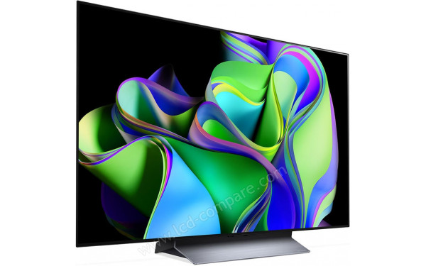 LG OLED48C31LA - Vue 3/4 gauche