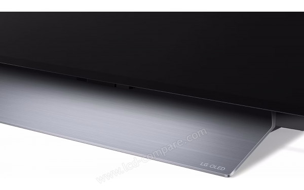 LG OLED48C34LA - Zoom sur la partie basse