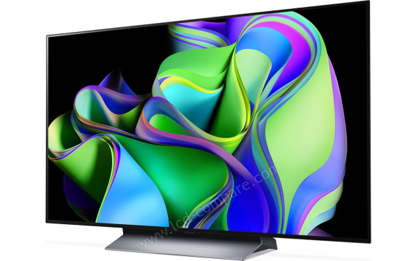 LG OLED48C36LA - Vue 3/4 droite