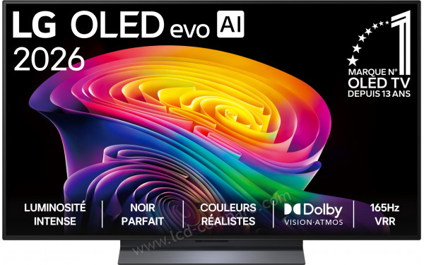 LG OLED48C68 - Vue de face