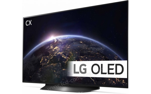 LG OLED48CX6 - Vue 3/4 droite