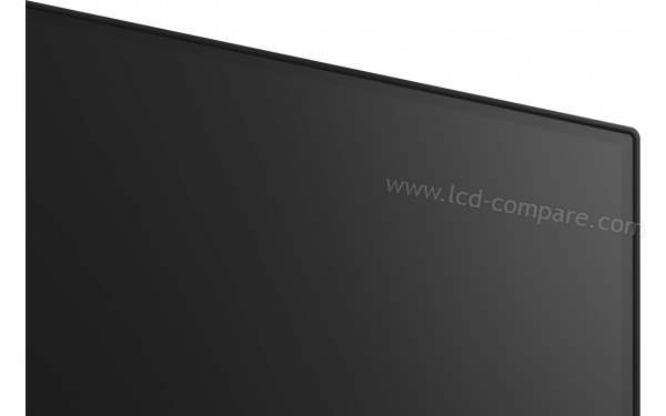 LG OLED48G66LS - Zoom sur le coin sup&eacute;rieur droit