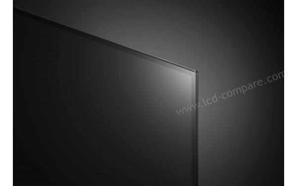 LG OLED55A13 - Zoom sur le coin sup&eacute;rieur droit