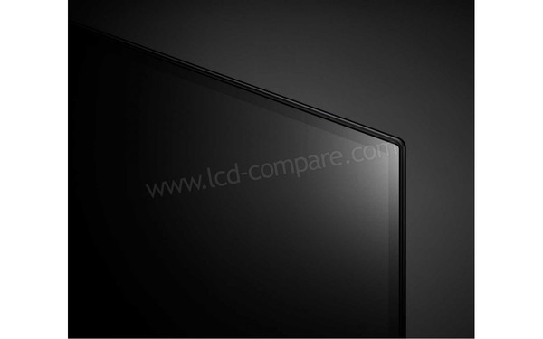LG OLED55B8S - Vue du coin sup&eacute;rieur droit