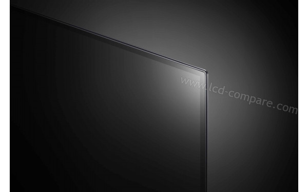LG OLED55BX6LB.API - Zoom sur le coin sup&eacute;rieur droit