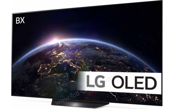 LG OLED55BX6LB.API - Vue 3/4 droite