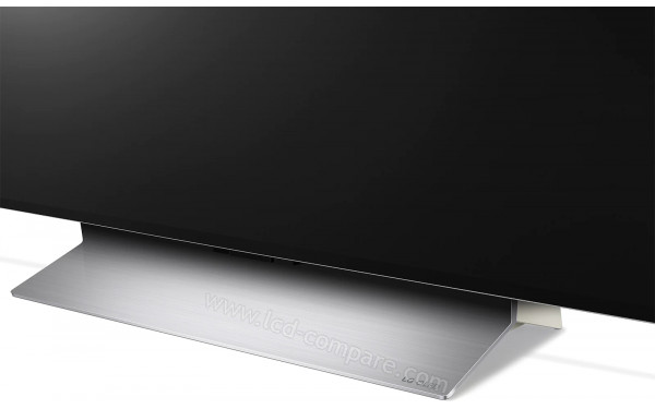 LG OLED55C22LB - Zoom sur la partie basse