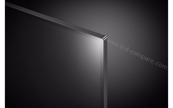 LG OLED55C3 - Zoom sur le coin sup&eacute;rieur droit