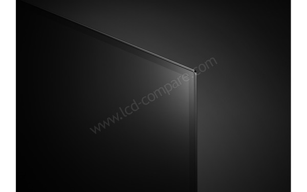LG OLED55C7D - Zoom le coin sup&eacute;rieur droit
