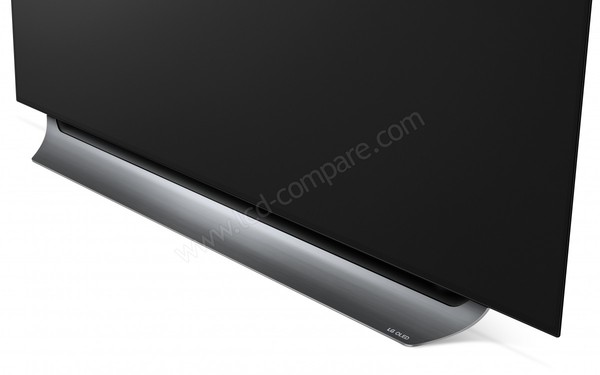 LG OLED55C8 - Zoom sur la partie basse