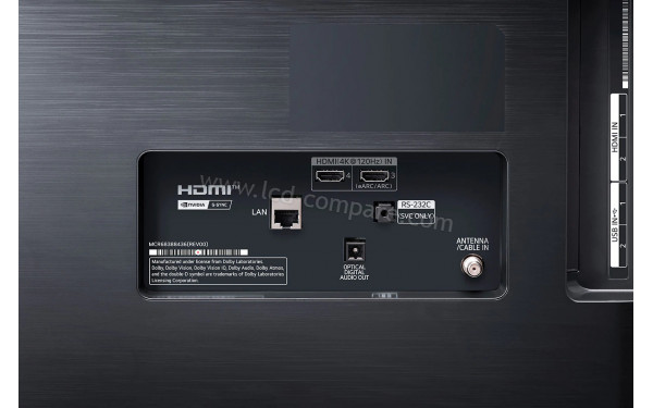 LG OLED55CS6LA.API - Connectiques