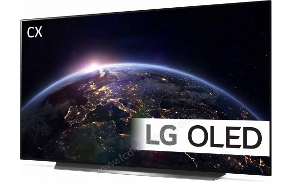 LG OLED55CX9 - Vue 3/4 droite