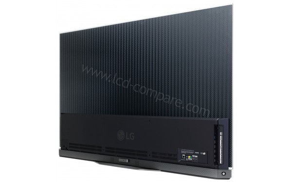 LG OLED55E6V Import EU - Vue 3/4 arri&egrave;re