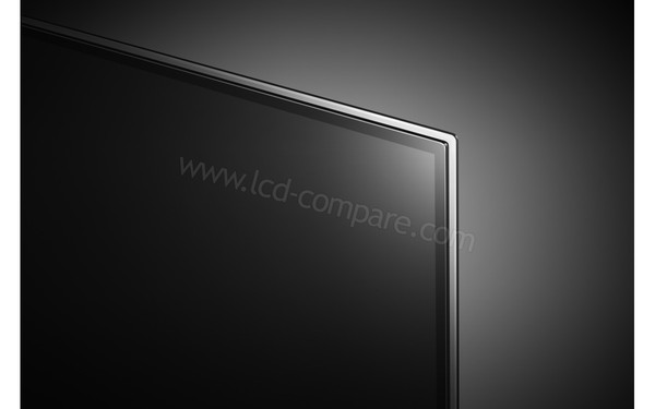 LG OLED55E7N - Zoom sur le coin sup&eacute;rieur droit