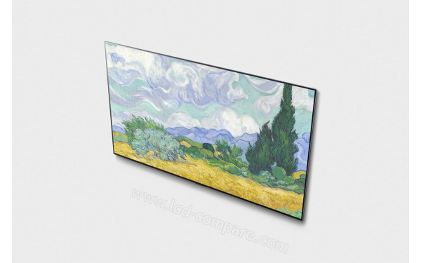 LG OLED55G1 - Vue en plong&eacute;e