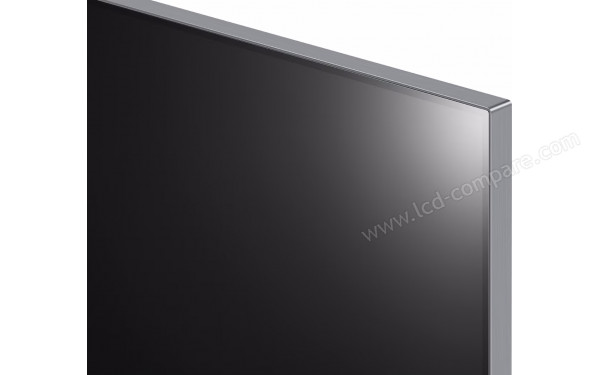 LG OLED55G3 - Zoom sur le coin sup&eacute;rieur droit