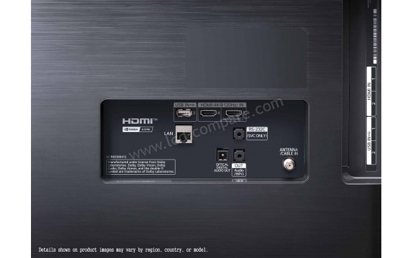LG OLED65B1 - Connectiques