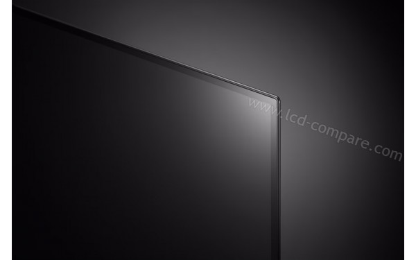LG OLED65B3 - Zoom sur le coin sup&eacute;rieur droit