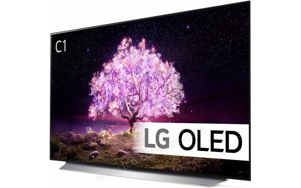 LG OLED65C16LA.API - Vue 3/4 droite