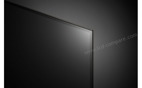 LG OLED65C41LA - Zoom sur le coin sup&eacute;rieur droit