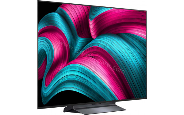LG OLED65C59LB - Vue 3/4 gauche