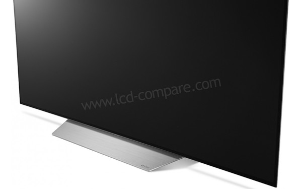 LG OLED65C7D - Zoom sur la partie basse