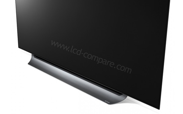 LG OLED65C8 - Zoom sur la partie basse