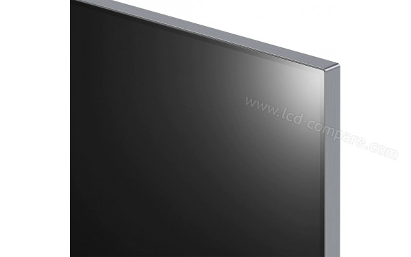 LG OLED65G2 - Zoom sur le coin sup&eacute;rieur droit