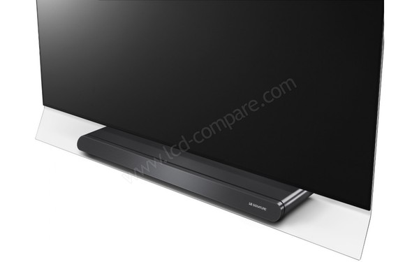 LG OLED65G8 - Zoom sur la partie basse