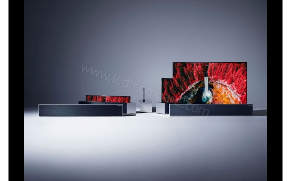 LG OLED65R9 - Simulation ouverture