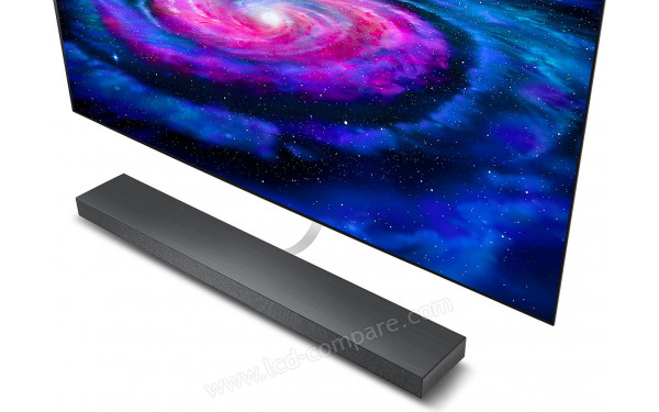 LG OLED65WX - Zoom sur la partie basse