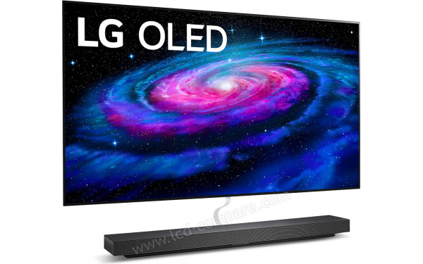 LG OLED65WX - Vue 3/4 gauche