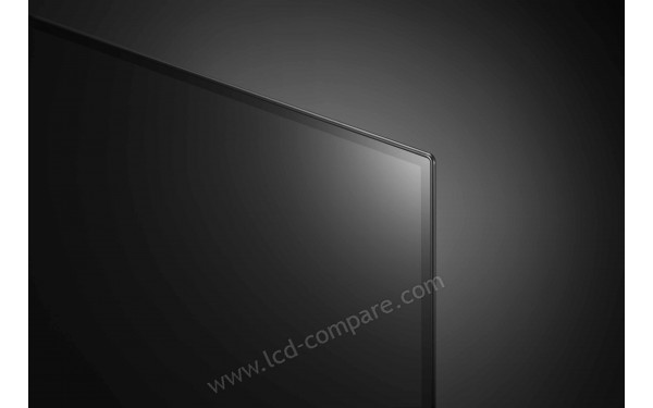 LG OLED77A1 - Zoom sur le coin sup&eacute;rieur droit