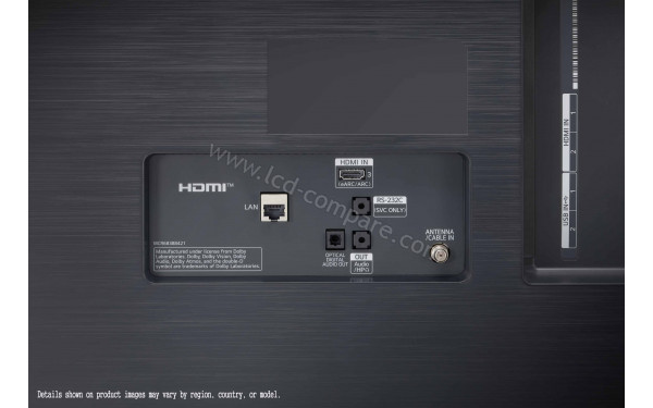 LG OLED77A1 - Connectiques