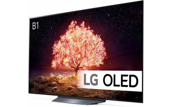 LG OLED77B1 - Vue 3/4 droite