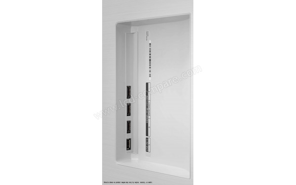 LG OLED77C1 Blanc - Connectiques