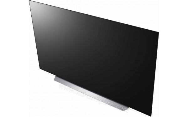 LG OLED77C1 Blanc - Vue en plong&eacute;e