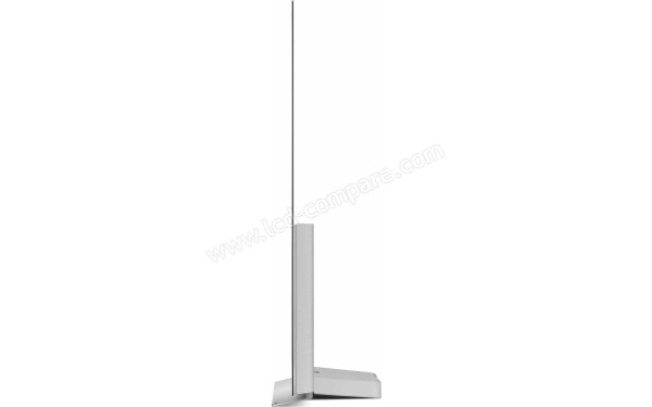 LG OLED77C1 Blanc - Vue de profil