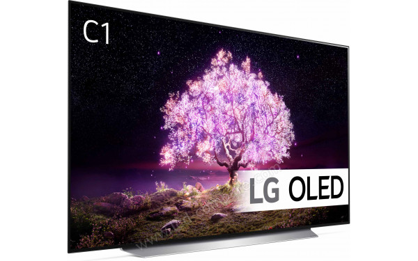 LG OLED77C16LA.API - Vue 3/4 gauche