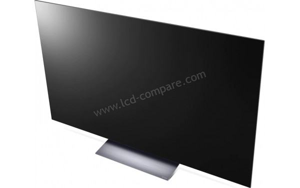 LG OLED77C2 Noir - Vue en plong&eacute;e