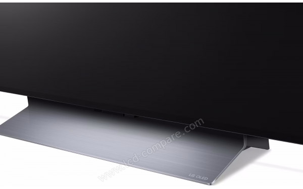 LG OLED77C34LA - Zoom sur la partie basse