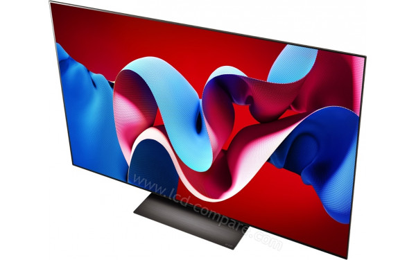 LG OLED77C44LA.API - Vue en plong&eacute;e