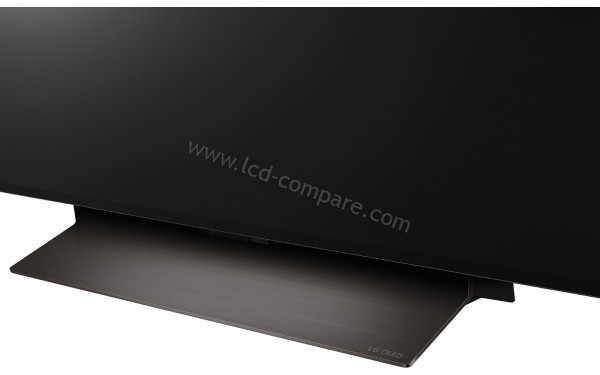 LG OLED77C4 - Zoom sur la partie basse