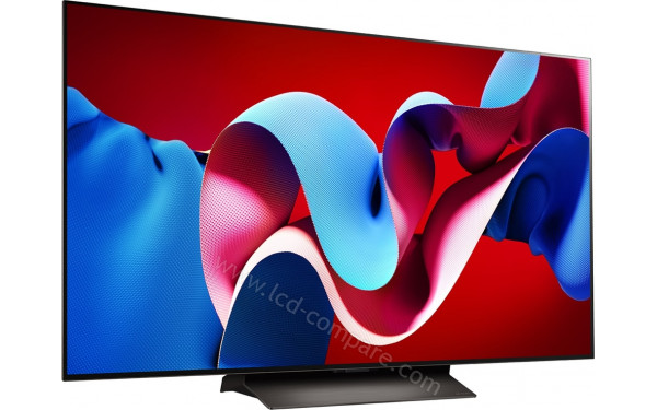 LG OLED77C4 - Vue 3/4 gauche