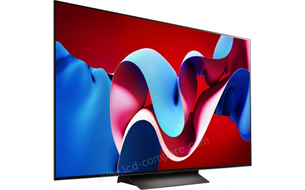 LG OLED77C45LA - Vue 3/4 gauche